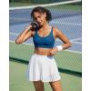 imageRUNNING GIRL Sports Bra for Women High Support Molded Cup High Impact Sports Bras for Women Large Bust3dark Blue