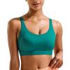 imageRUNNING GIRL Sports Bra for Women High Support Molded Cup High Impact Sports Bras for Women Large Bust3dark Green