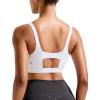 imageRUNNING GIRL Sports Bra for Women High Support Molded Cup High Impact Sports Bras for Women Large Bust3white