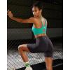 imageRUNNING GIRL Sports Bra for Women High Support Molded Cup High Impact Sports Bras for Women with Sewn in PadsBright Green
