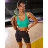 imageRUNNING GIRL Sports Bra for Women High Support Molded Cup High Impact Sports Bras for Women with Sewn in PadsBright Green
