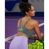 imageRUNNING GIRL Sports Bra for Women High Support Molded Cup High Impact Sports Bras for Women with Sewn in PadsDark Green