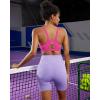 imageRUNNING GIRL Sports Bra for Women High Support Molded Cup High Impact Sports Bras for Women with Sewn in PadsHot Pink