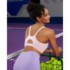 imageRUNNING GIRL Sports Bra for Women High Support Molded Cup High Impact Sports Bras for Women with Sewn in PadsPink