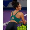 imageRUNNING GIRL Sports Bra for Women High Support Molded Cup High Impact Sports Bras for Women with Sewn in PadsTeal
