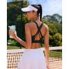 imageRUNNING GIRL Sports Bra for Women High SupportCrissCross Back Strappy Sports Bra Moulded Cup High Impact Workout TopAblack