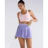 imageRUNNING GIRL Sports Bra for Women High SupportCrissCross Back Strappy Sports Bra Moulded Cup High Impact Workout TopApink