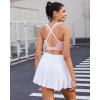 imageRUNNING GIRL Sports Bra for Women High SupportCrissCross Back Strappy Sports Bra Moulded Cup High Impact Workout TopApink