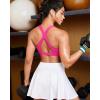 imageRUNNING GIRL Sports Bras for Women High SupportRacerback High Impact Grey Sports Bra Moulded Cup Workout Bra Push upYhot Pink