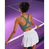 imageRUNNING GIRL Sports Bras for Women High SupportRacerback Molded Cup Sports Bra with Sewn in PadsAdark Green
