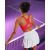 imageRUNNING GIRL Sports Bras for Women High SupportRacerback Molded Cup Sports Bra with Sewn in PadsAdeep Red