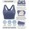 imageRUNNING GIRL Sports Bras for Women High SupportRacerback Molded Cup Sports Bra with Sewn in PadsAlavender Purple