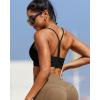 imageRUNNING GIRL Sports Bras for WomenYBack Medium Support Workout Sports Bra Padded Racerback Supportive Bras Push upBblack