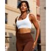 imageRUNNING GIRL Sports Bras for WomenYBack Medium Support Workout Sports Bra Padded Racerback Supportive Bras Push upEwhite