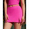 imageRUNNING GIRL Womens Tennis Skirts with Pockets High Waisted Tummy Control Casual Athletic Workout Golf SkortsHot Pink