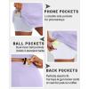 imageRUNNING GIRL Womens Tennis Skirts with Pockets High Waisted Tummy Control Casual Athletic Workout Golf SkortsPurple