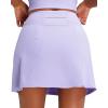 imageRUNNING GIRL Womens Tennis Skirts with Pockets High Waisted Tummy Control Casual Athletic Workout Golf SkortsPurple