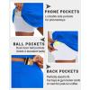 imageRUNNING GIRL Womens Tennis Skirts with Pockets High Waisted Tummy Control Casual Athletic Workout Golf SkortsRoyal Blue