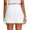imageRUNNING GIRL Womens Tennis Skirts with Pockets High Waisted Tummy Control Casual Athletic Workout Golf SkortsWhite
