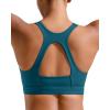 imageRUNNING GIRL Sports Bras for Women High SupportRacerback Molded Cup Sports Bra with Sewn in PadsBnavy Blue