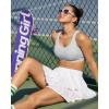 imageRUNNING GIRL High Impact Sports Bras for Women High Support Running Sports Bra Moulded Cup Strappy Sports Bras1vgrey