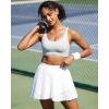 imageRUNNING GIRL High Impact Sports Bras for Women High Support Running Sports Bra Moulded Cup Strappy Sports Bras1vgrey