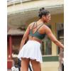 imageRUNNING GIRL High Impact Sports Bras for Women High Support Running Sports Bra Moulded Cup Strappy Sports Bras1vgreyish Green