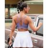 imageRUNNING GIRL High Impact Sports Bras for Women High Support Running Sports Bra Moulded Cup Strappy Sports Bras1vpurple