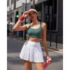 imageRUNNING GIRL High Impact Sports Bras for Women High Support Running Sports Bra Moulded Cup Strappy Sports BrasUbean Green