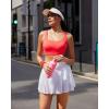 imageRUNNING GIRL High Impact Sports Bras for Women High Support Running Sports Bra Moulded Cup Strappy Sports BrasUred