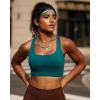 imageRUNNING GIRL High Impact Sports Bras for WomenRacerback Running Bra Workout Crop Tank Tops Longline Sports Bra Push upAstorm Teal