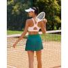 imageRUNNING GIRL Sports Bra for Women High SupportAdjustable Straps High Impact Sports Bras with Sewn in PadsPink