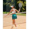 imageRUNNING GIRL Sports Bra for Women High SupportAdjustable Straps High Impact Sports Bras with Sewn in PadsWhite