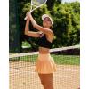 imageRUNNING GIRL Sports Bras for Women High SupportRacerback Running Bra Molded Cup Sports Bra with Sewn in PadsBlack
