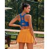 imageRUNNING GIRL Sports Bras for Women High SupportRacerback Running Bra Molded Cup Sports Bra with Sewn in PadsBlue