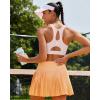 imageRUNNING GIRL Sports Bras for Women High SupportRacerback Running Bra Molded Cup Sports Bra with Sewn in PadsPink
