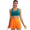 imageRUNNING GIRL Sports Bras for Women High SupportRacerback Running Bra Molded Cup Sports Bra with Sewn in PadsTeal