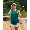 imageRUNNING GIRL Tank Tops with Built in Bras Racerback Activewear Yoga Workout Tops for Women1green