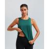 imageRUNNING GIRL Tank Tops with Built in Bras Racerback Activewear Yoga Workout Tops for Women1green