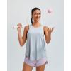 imageRUNNING GIRL Tank Tops with Built in Bras Racerback Activewear Yoga Workout Tops for Women1grey