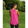 imageRUNNING GIRL Tank Tops with Built in Bras Racerback Activewear Yoga Workout Tops for Women1hot Pink