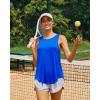 imageRUNNING GIRL Tank Tops with Built in Bras Racerback Activewear Yoga Workout Tops for WomenBlackwhiteblue