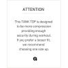 imageRUNNING GIRL Tank Tops with Built in Bras Racerback Activewear Yoga Workout Tops for WomenGrey