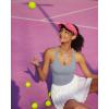 imageRUNNING GIRL Tank Tops with Built in Bras Racerback Activewear Yoga Workout Tops for WomenGrey