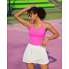 imageRUNNING GIRL Tank Tops with Built in Bras Racerback Activewear Yoga Workout Tops for WomenHot Pink