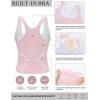 imageRUNNING GIRL Tank Tops with Built in Bras Racerback Activewear Yoga Workout Tops for WomenPink