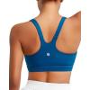 imageRUNNING GIRL Sports Bra for Women High Support Molded Cup High Impact Sports Bras for Women with Sewn in PadsBlue