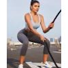imageRUNNING GIRL Adjustable Straps High Impact Sports Bra for WomenHigh Support Workout Sports Bras with Sewn in PadsAicy Grey