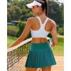 imageRUNNING GIRL Sports Bra for WomenAdjustable Straps Molded Cup High Impact Sports Bra with Sewn in PadsGrey