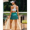 imageRUNNING GIRL Sports Bra for WomenAdjustable Straps Molded Cup High Impact Sports Bra with Sewn in PadsGrey